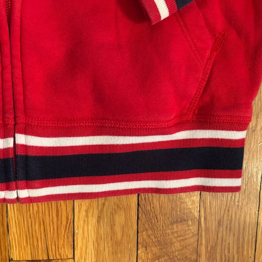 GAP Kids Vibrant Red Zip-Up Hoodie